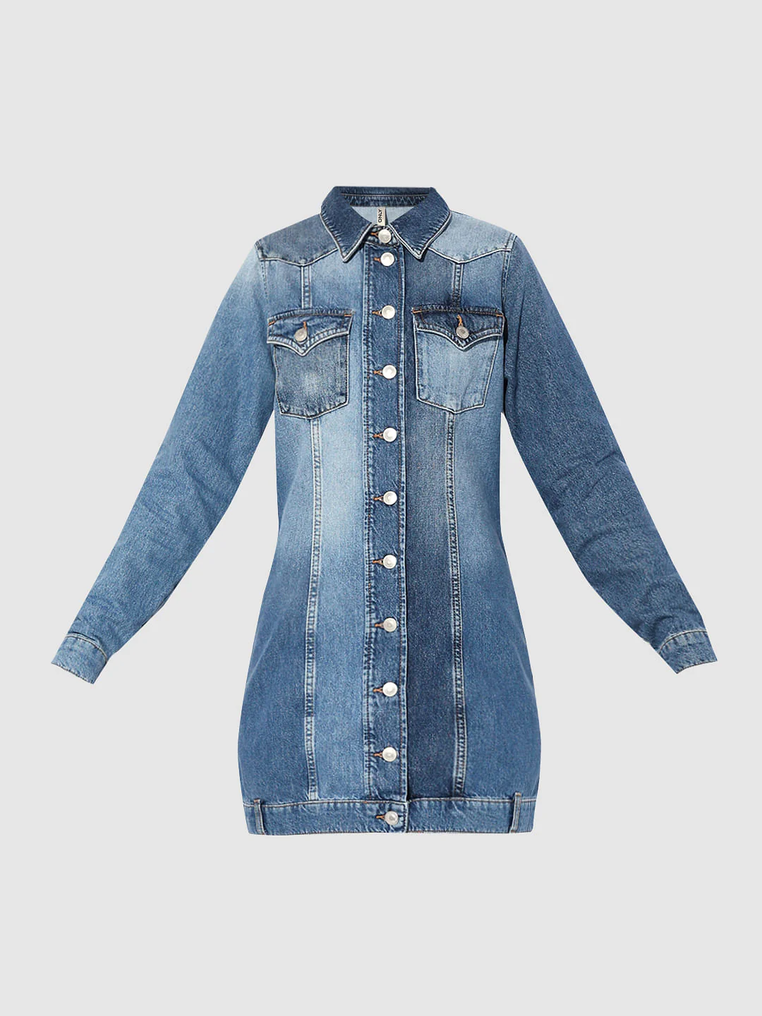 Blue Denim Dress - Image 8