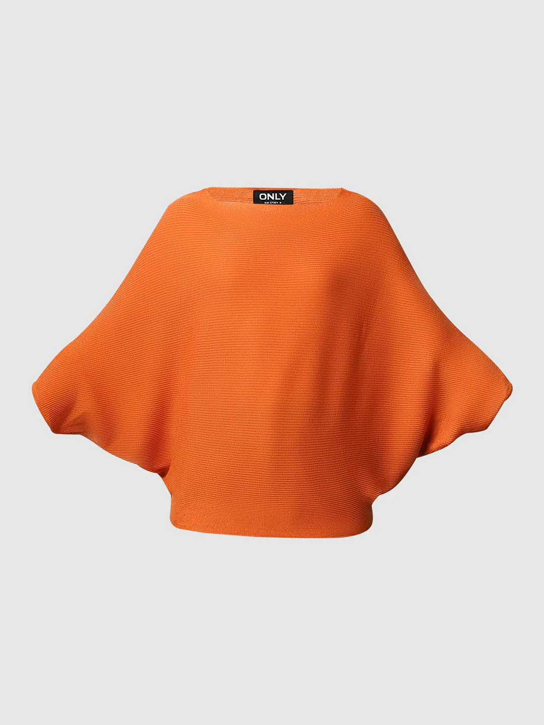 Orange Batwing Sleeves Pullover - Image 7
