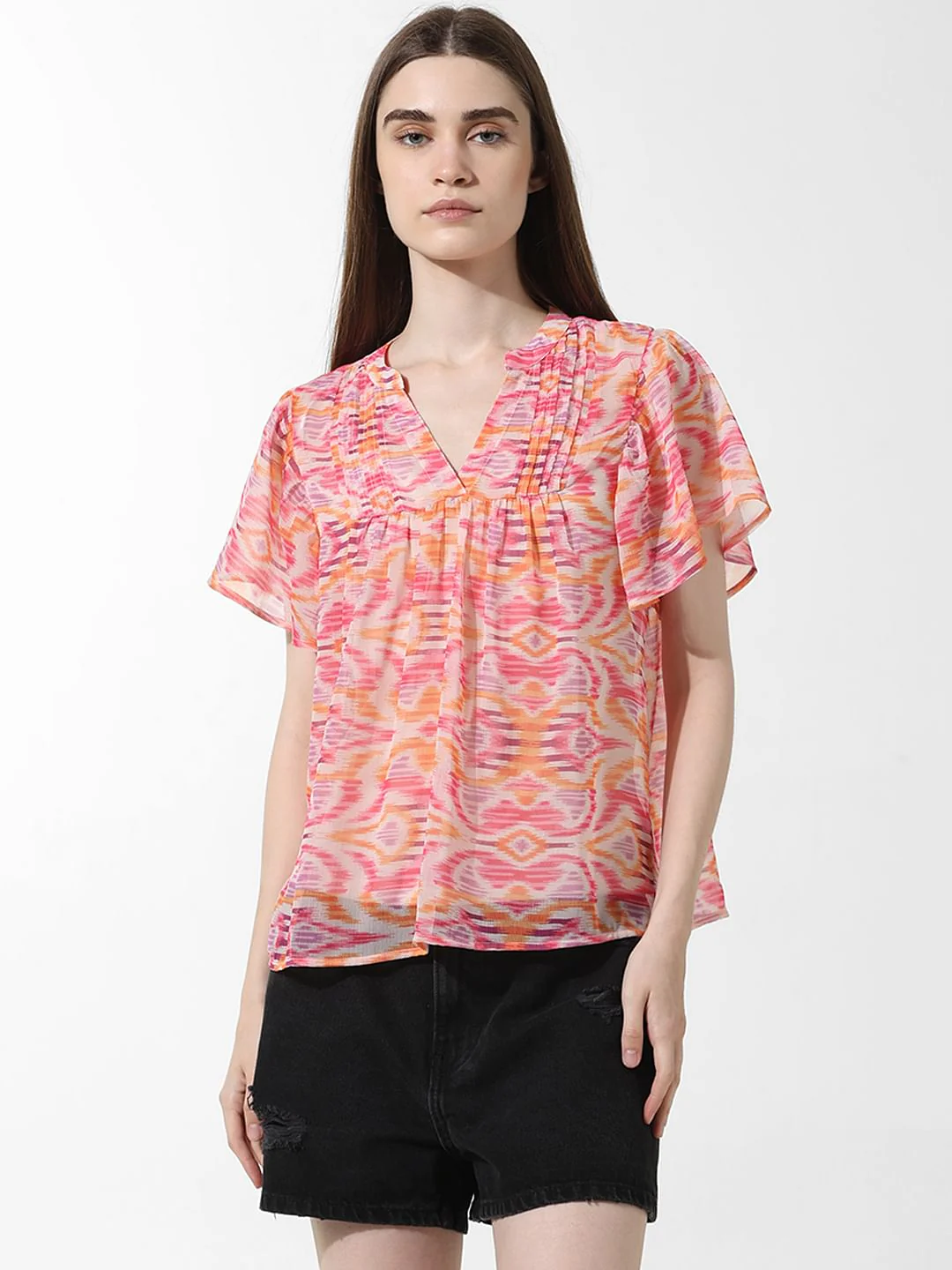 Pink Printed Top - Image 3