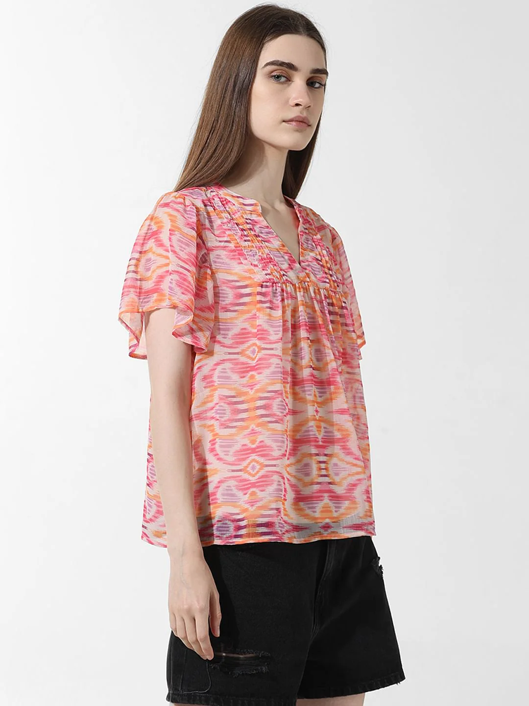 Pink Printed Top - Image 5