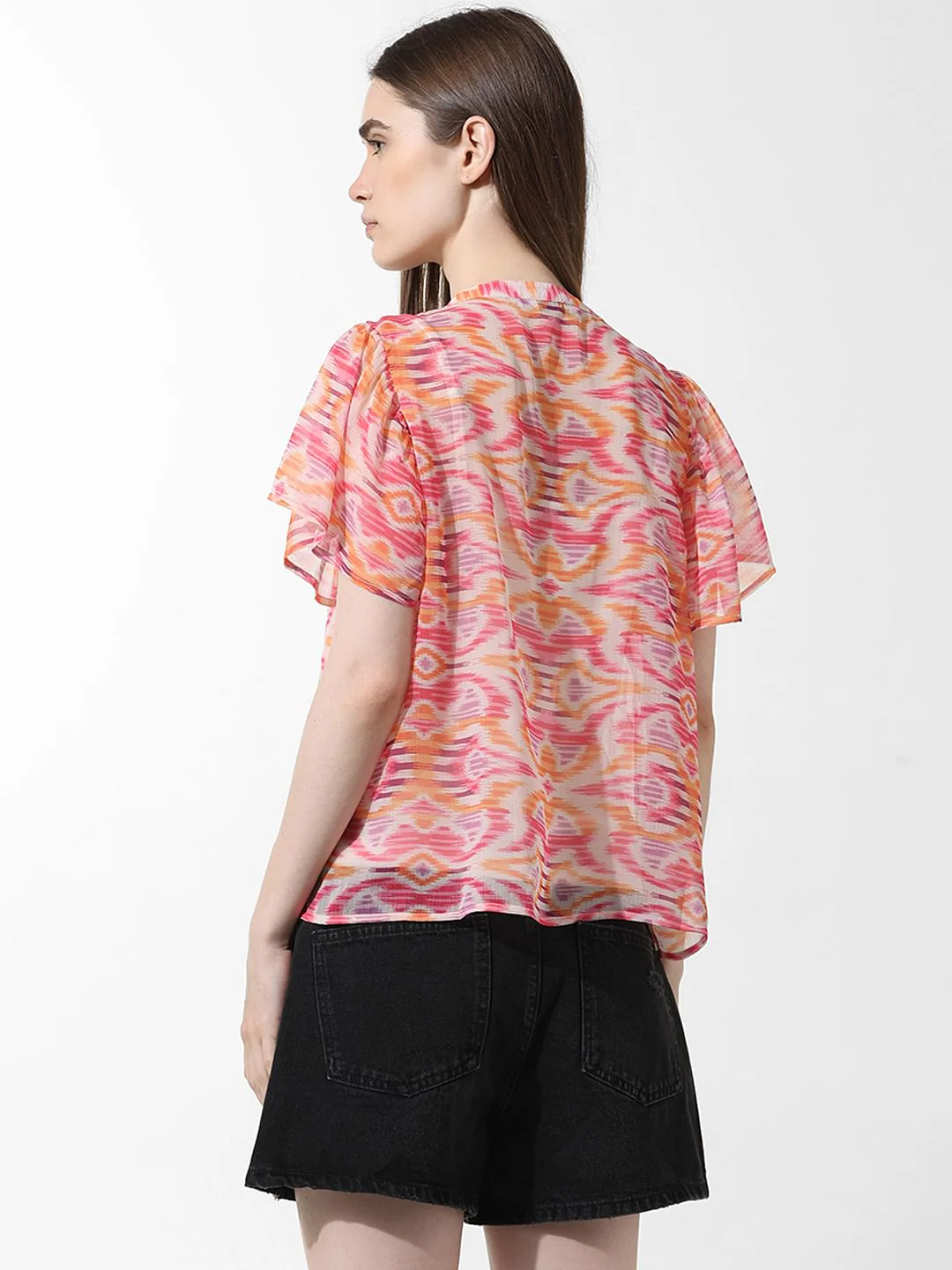 Pink Printed Top - Image 6