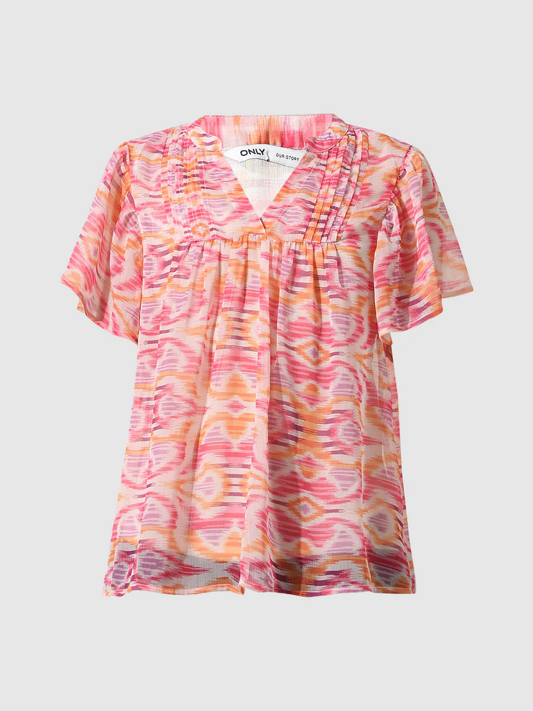Pink Printed Top - Image 7