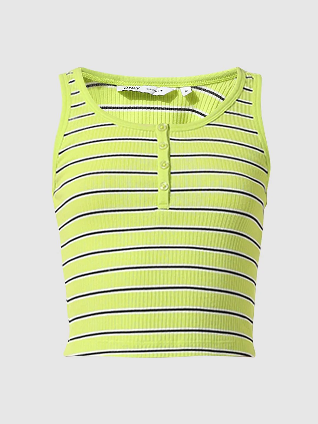 Green Striped Tank Top - Image 7