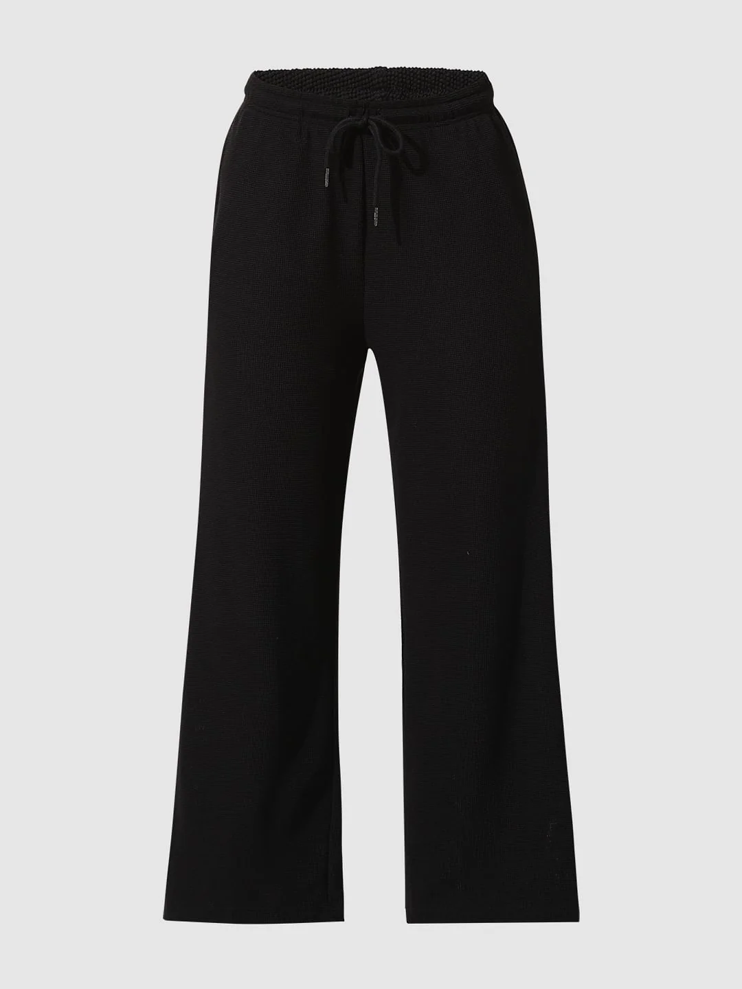 Black High Rise Wide Leg Pants - Image 6