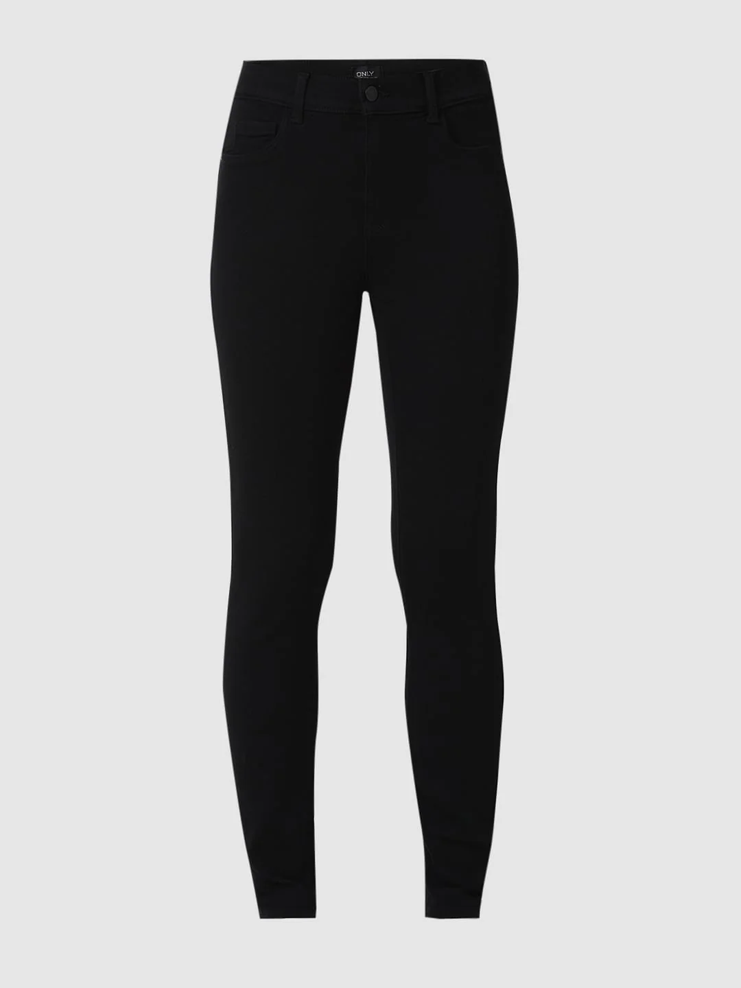 Black Mid Rise Skinny Jeggings - Image 6