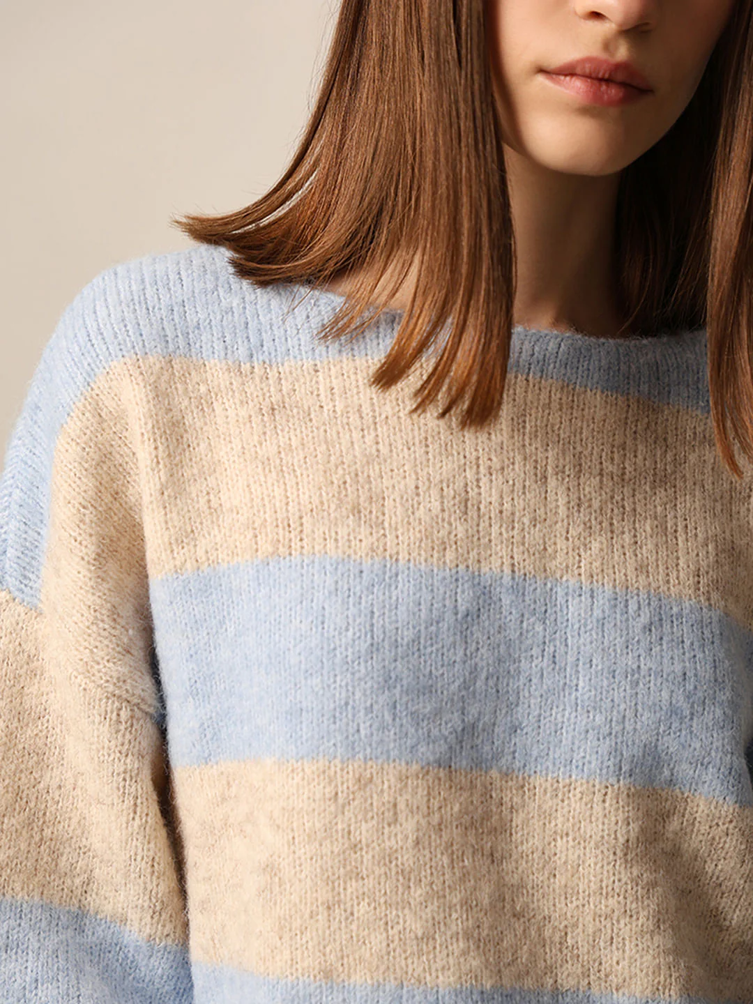 Multi-Colour Boatneck Pullover - Image 5