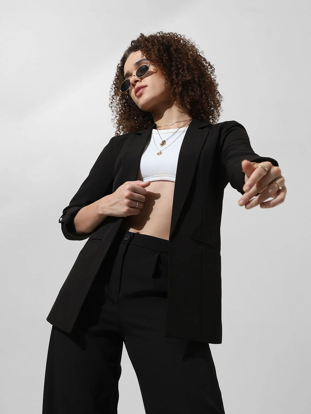 Black Tailored Blazer