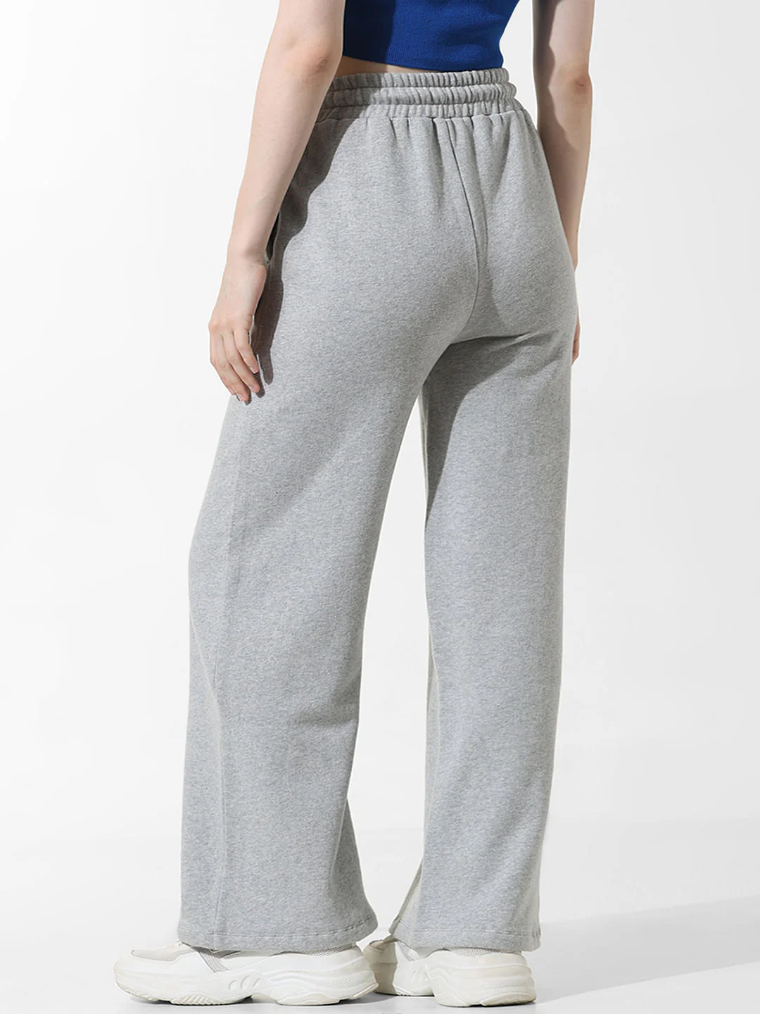 Grey Flared Co-Ord Sweatpants - Image 5