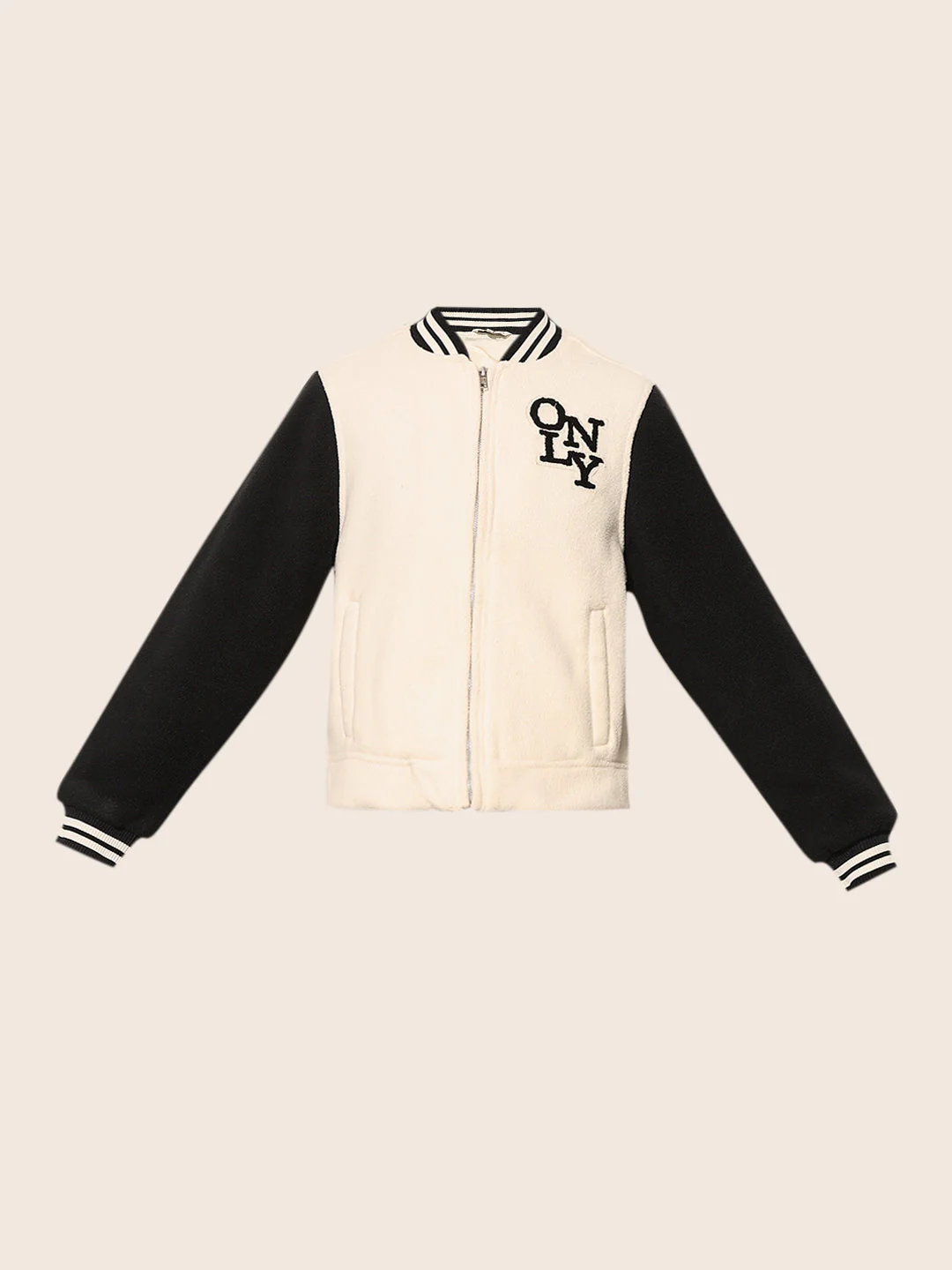 Black Varsity Bomber Jacket - Image 7