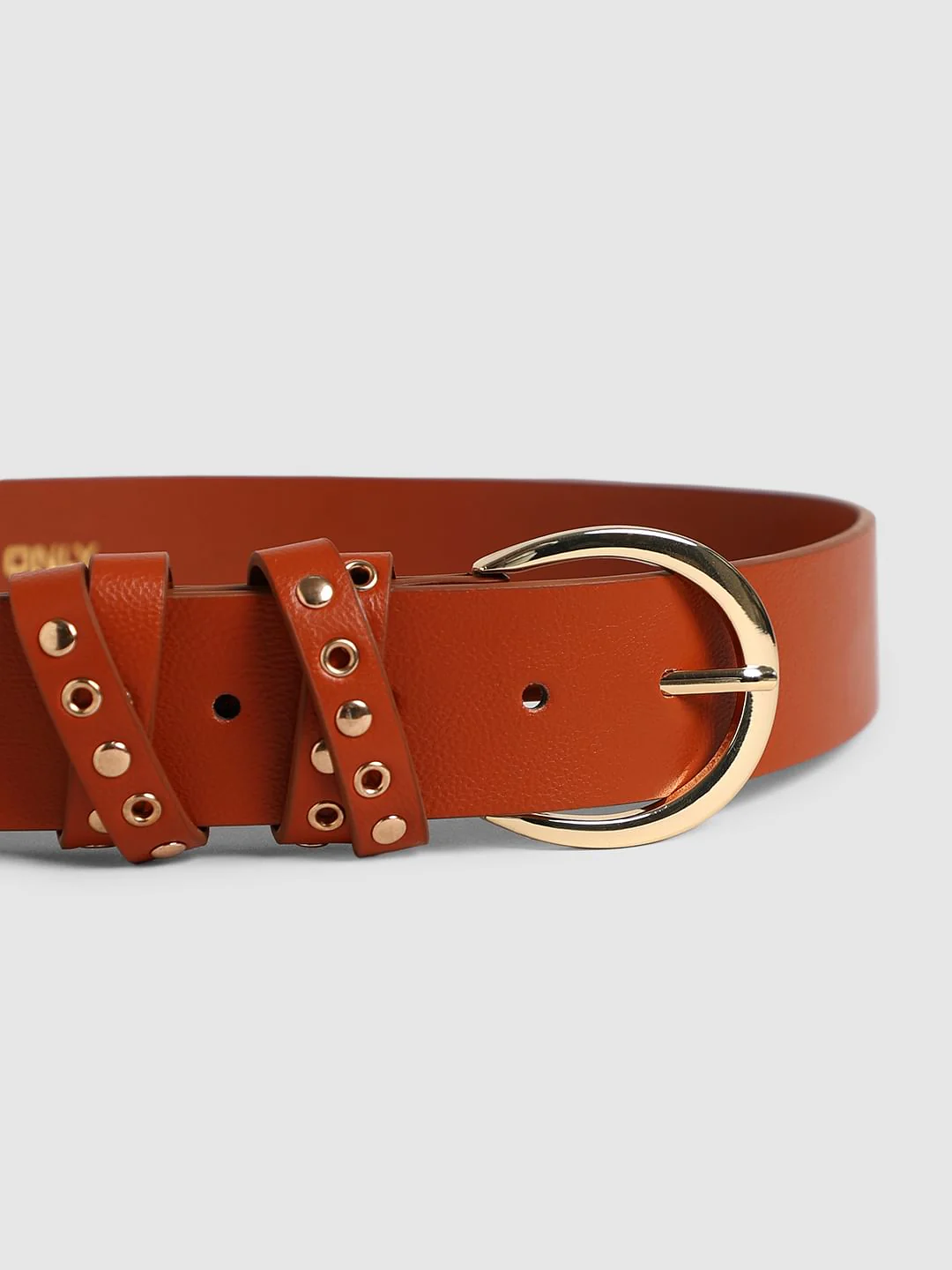 Brown Stud-Detail Belt - Image 3