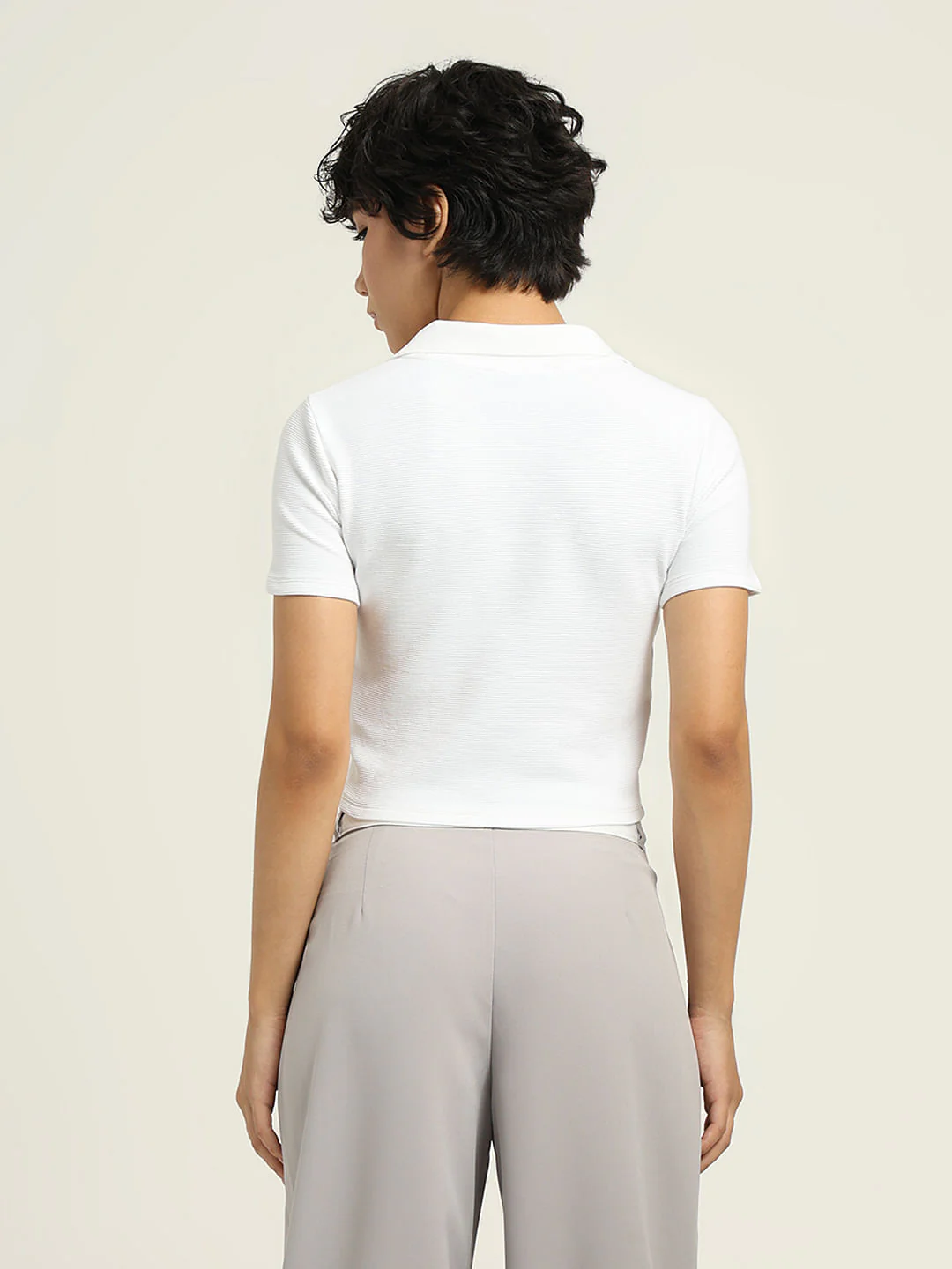 Ketnipz White Printed Polo - Image 6