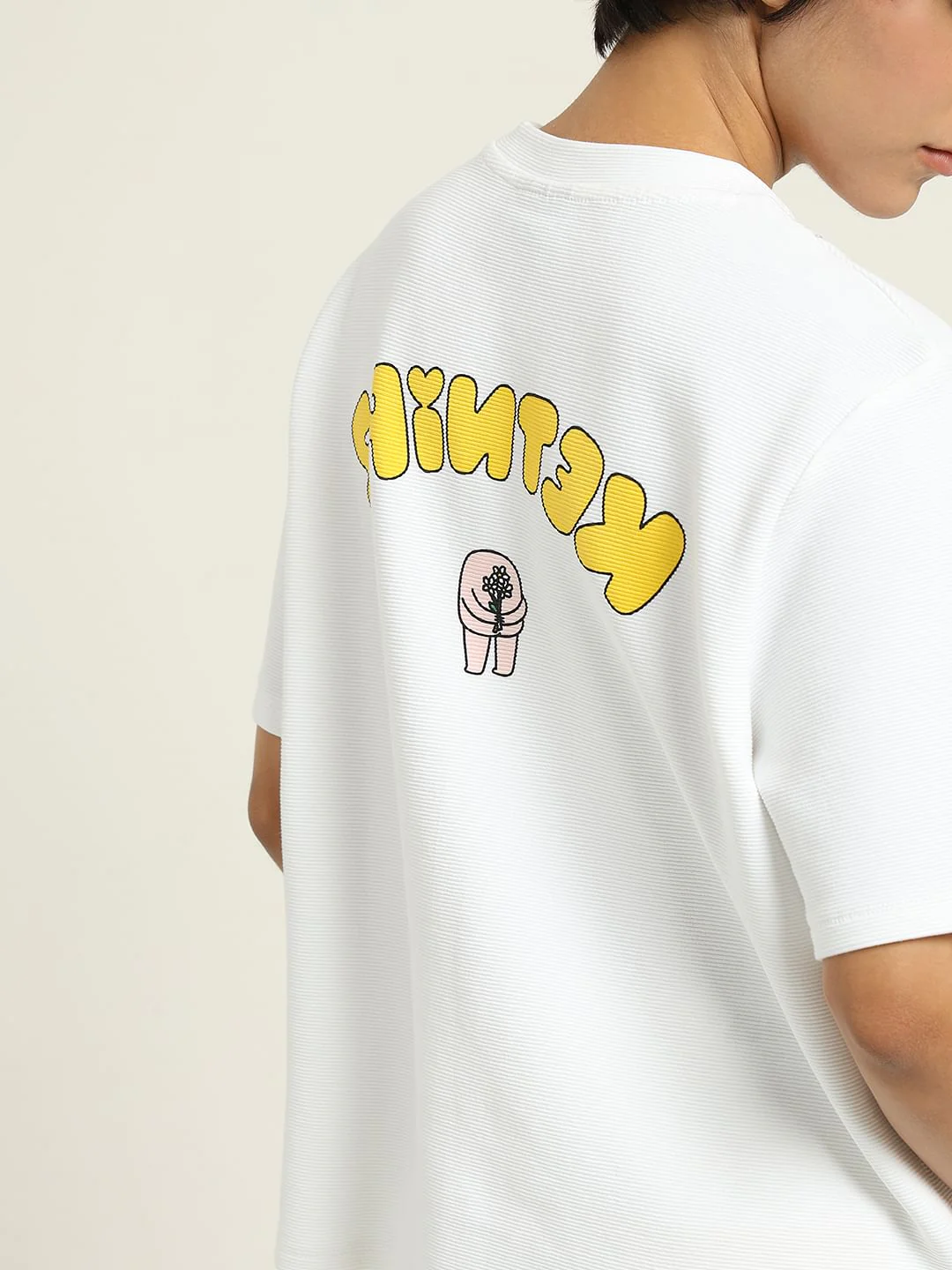 Ketnipz White Unisex Printed T-Shirt - Image 9