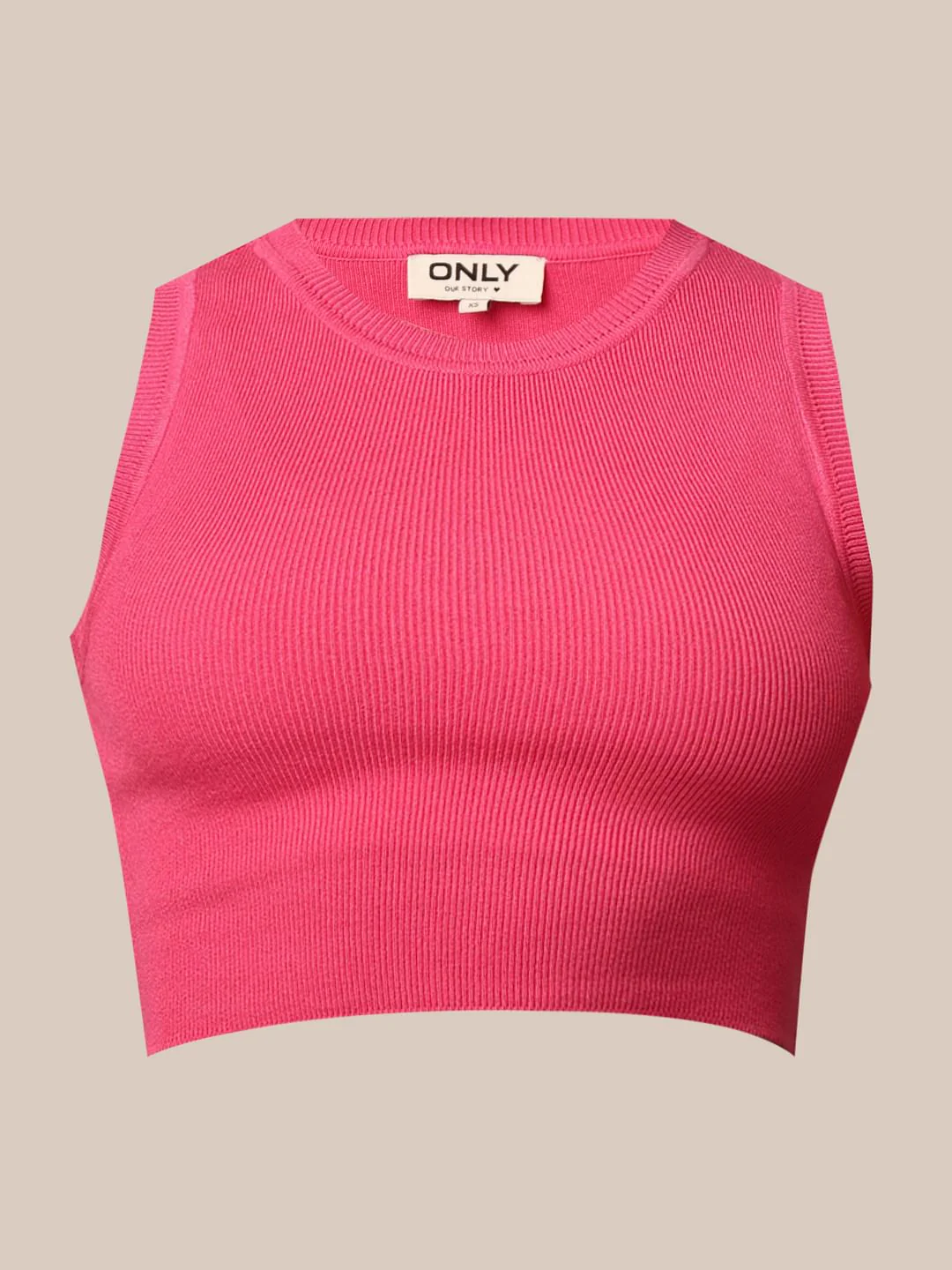 Pink Knitted Vest Top - Image 7