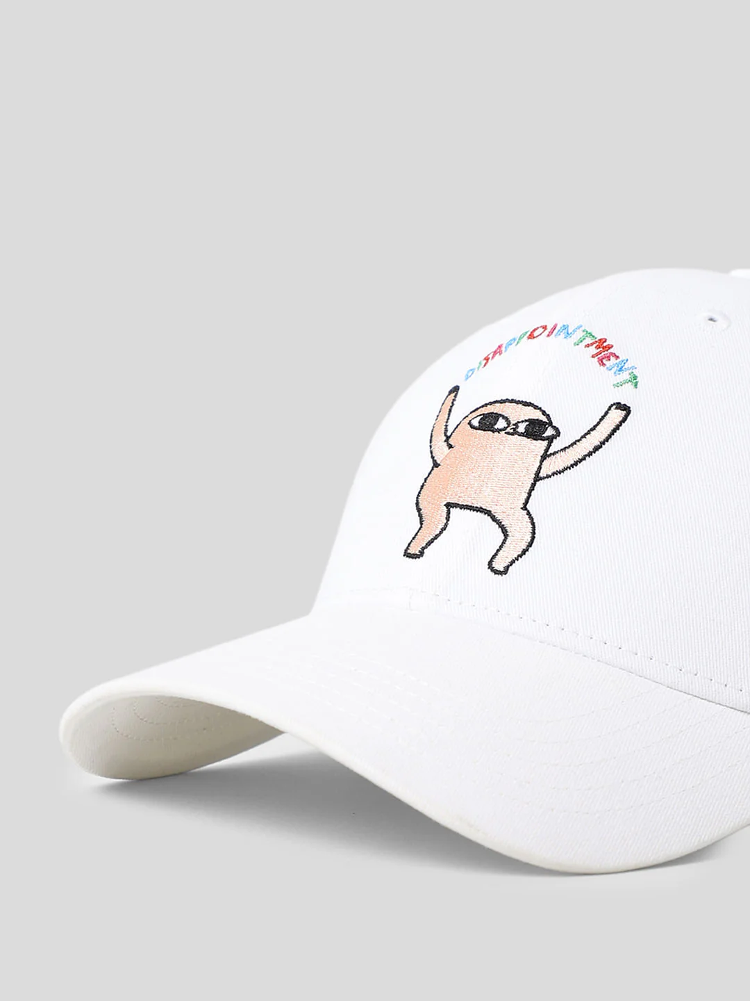Ketnipz White Embroidered Twill Cap - Image 3
