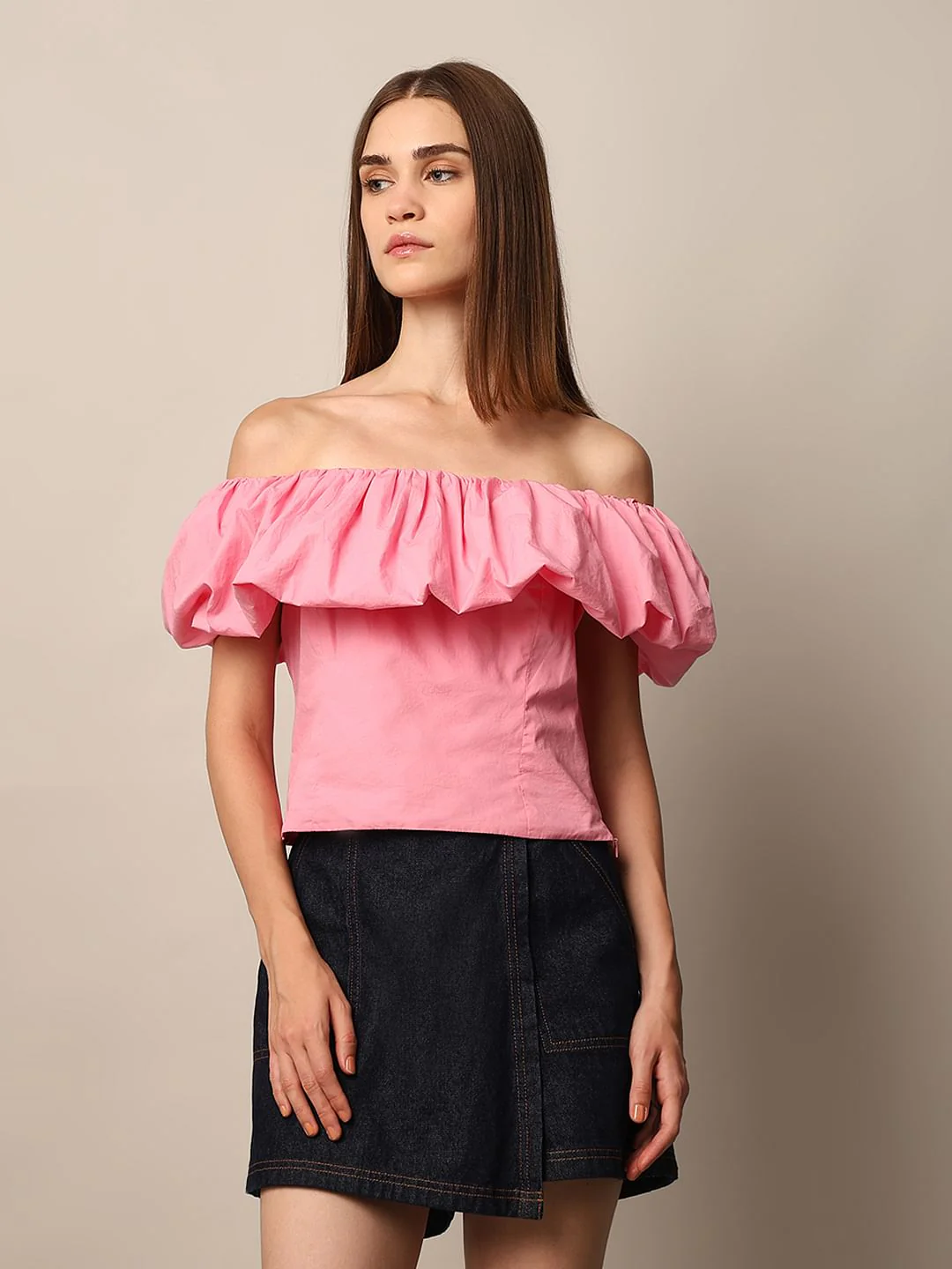 Pink Off-Shoulder Top - Image 3