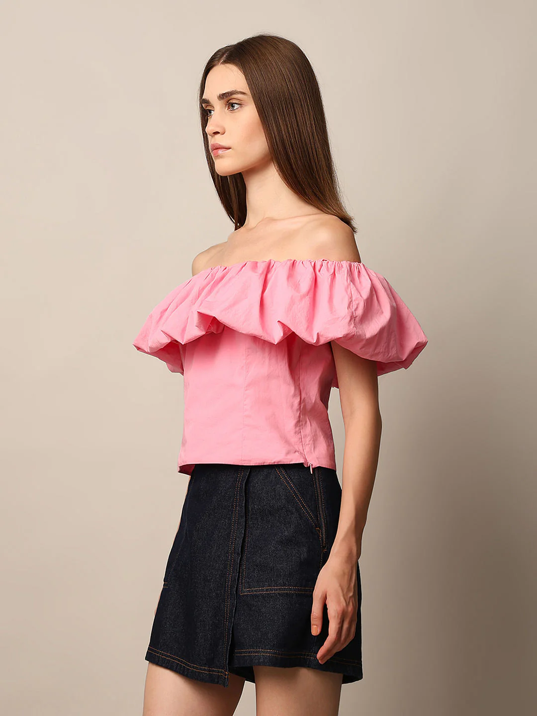 Pink Off-Shoulder Top - Image 5