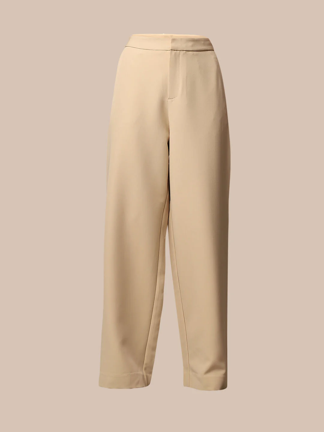 Cream Straight Tailored Pant - Image 6