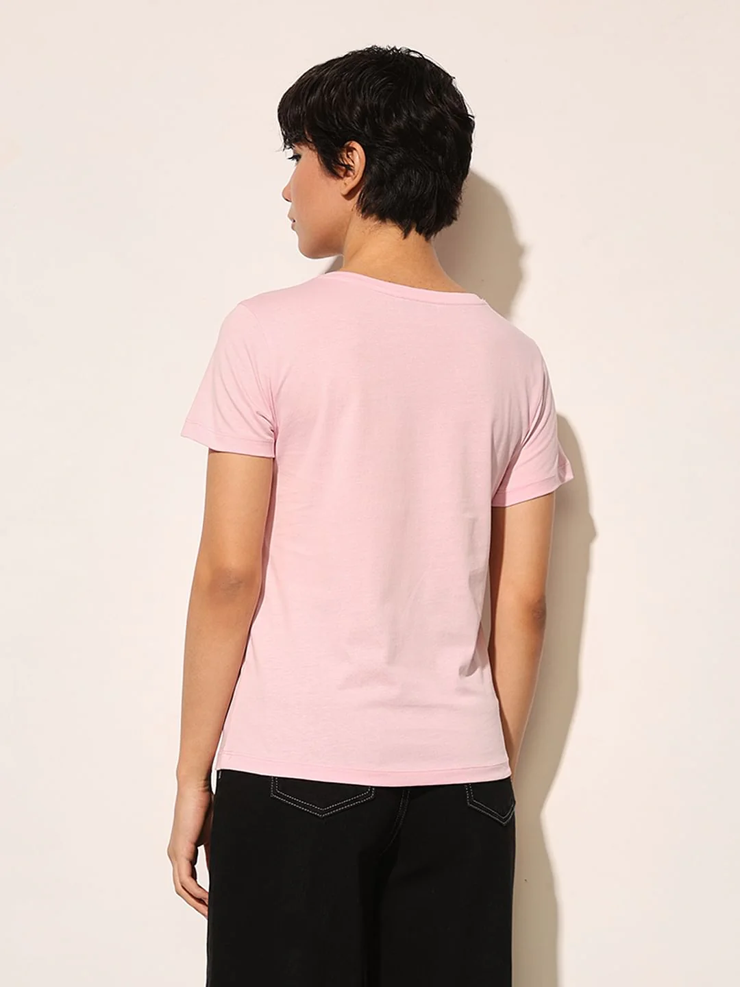 Pink Printed T-Shirt - Image 6