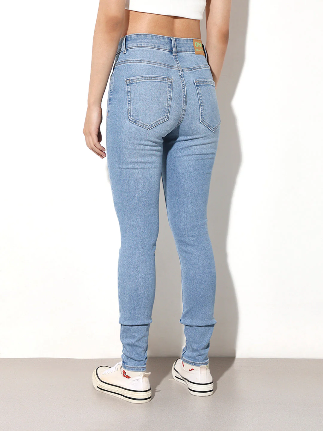 Skinny High Rise Jeans - Image 5