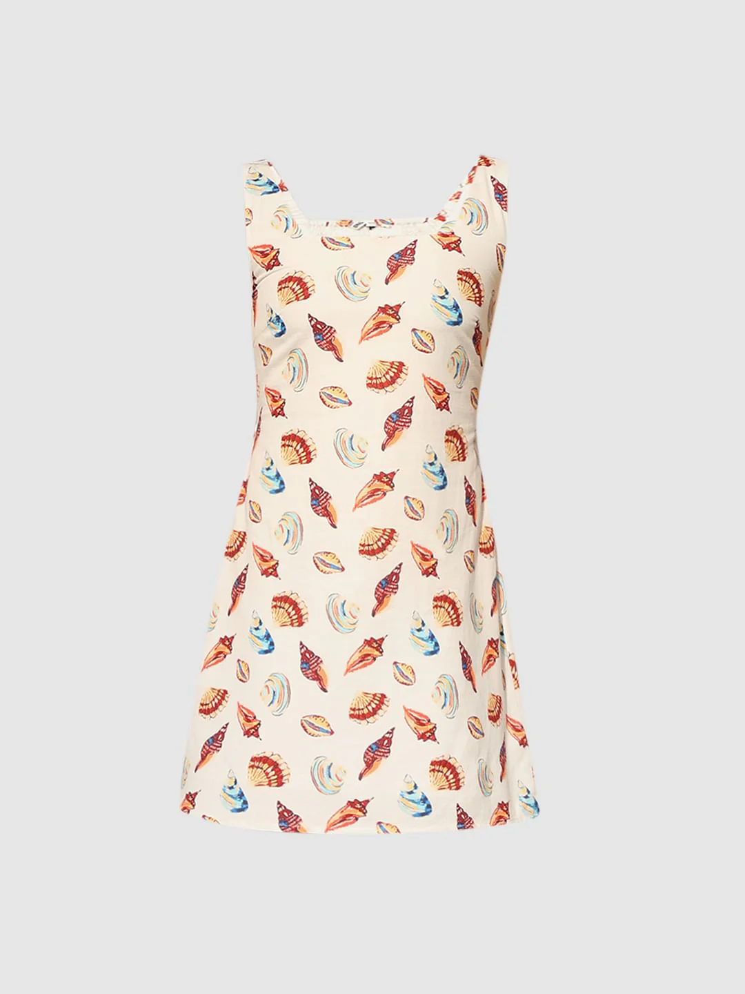 Off-White Sea Shells Print Dress - Image 7