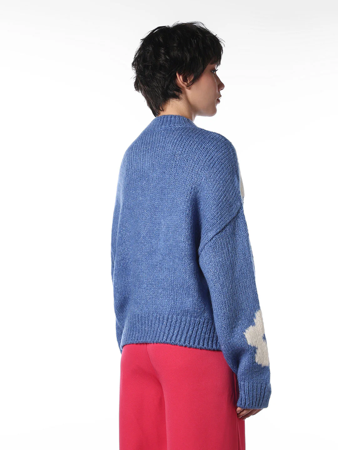 Blue Floral Pullover - Image 6