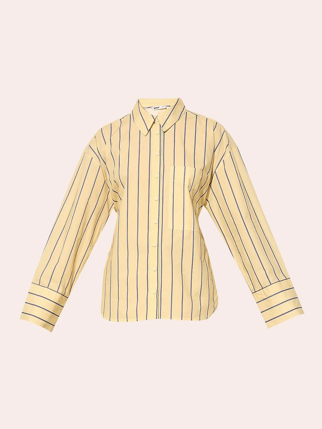Light Yellow Striped Shirt - Image 8