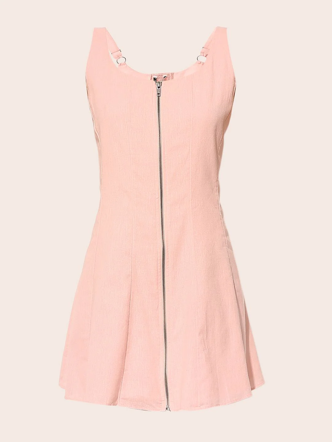 Pink Strappy Mini Dress - Image 8