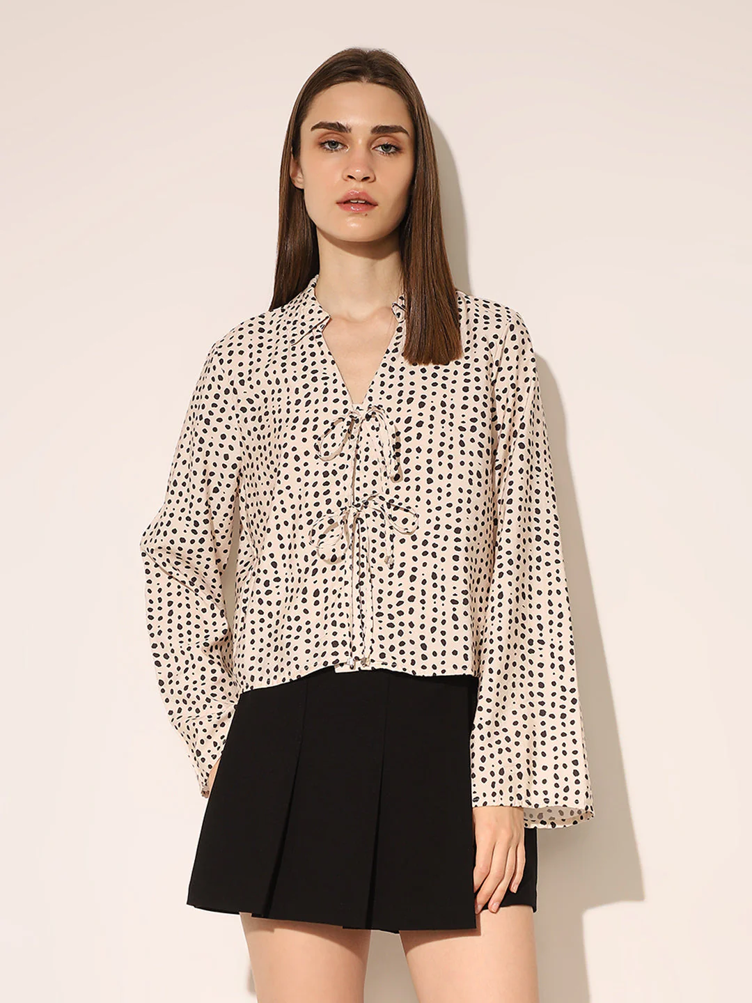 White Printed Shirt - Image 3