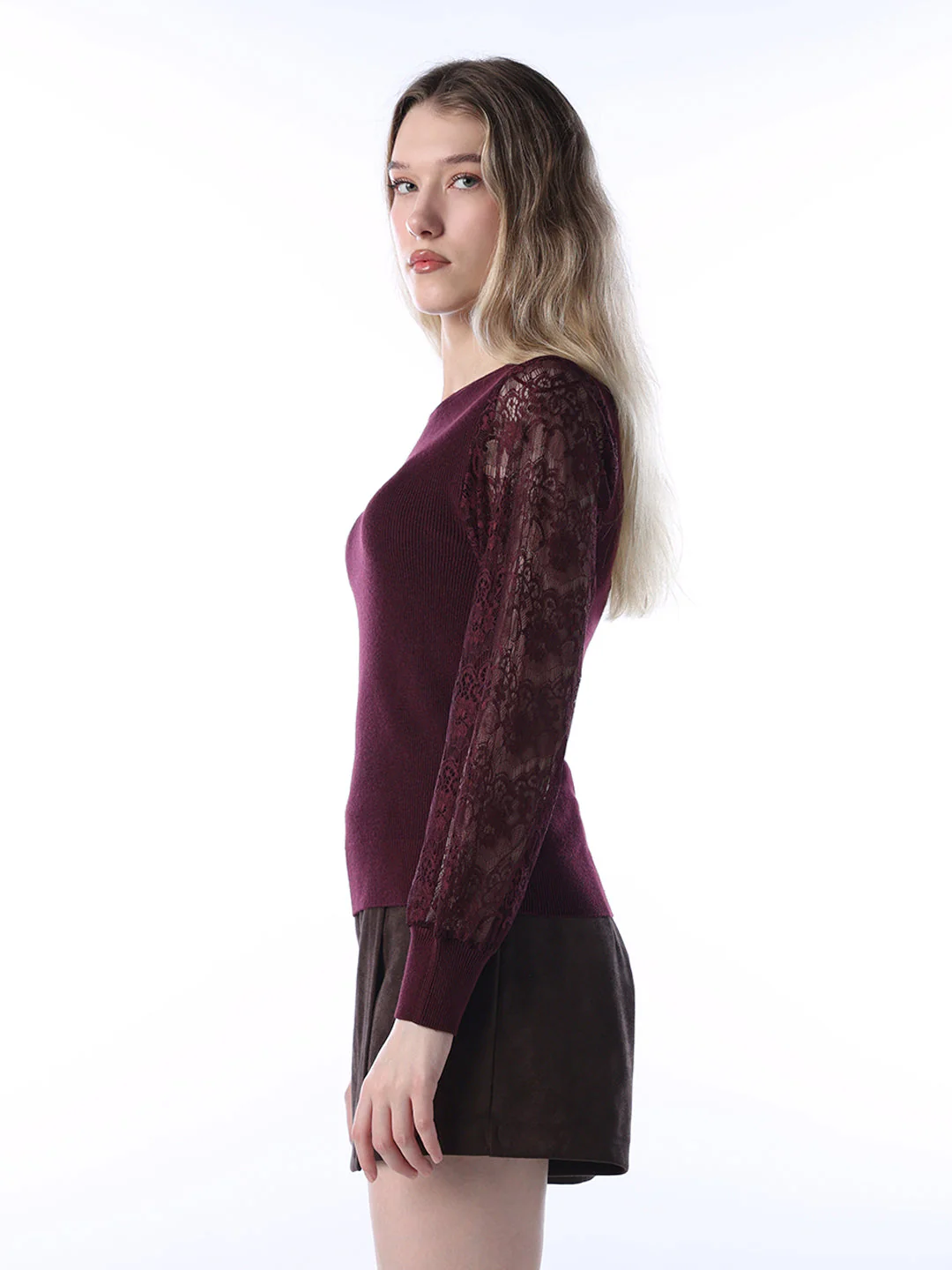 Lace Detail Pullover - Image 5