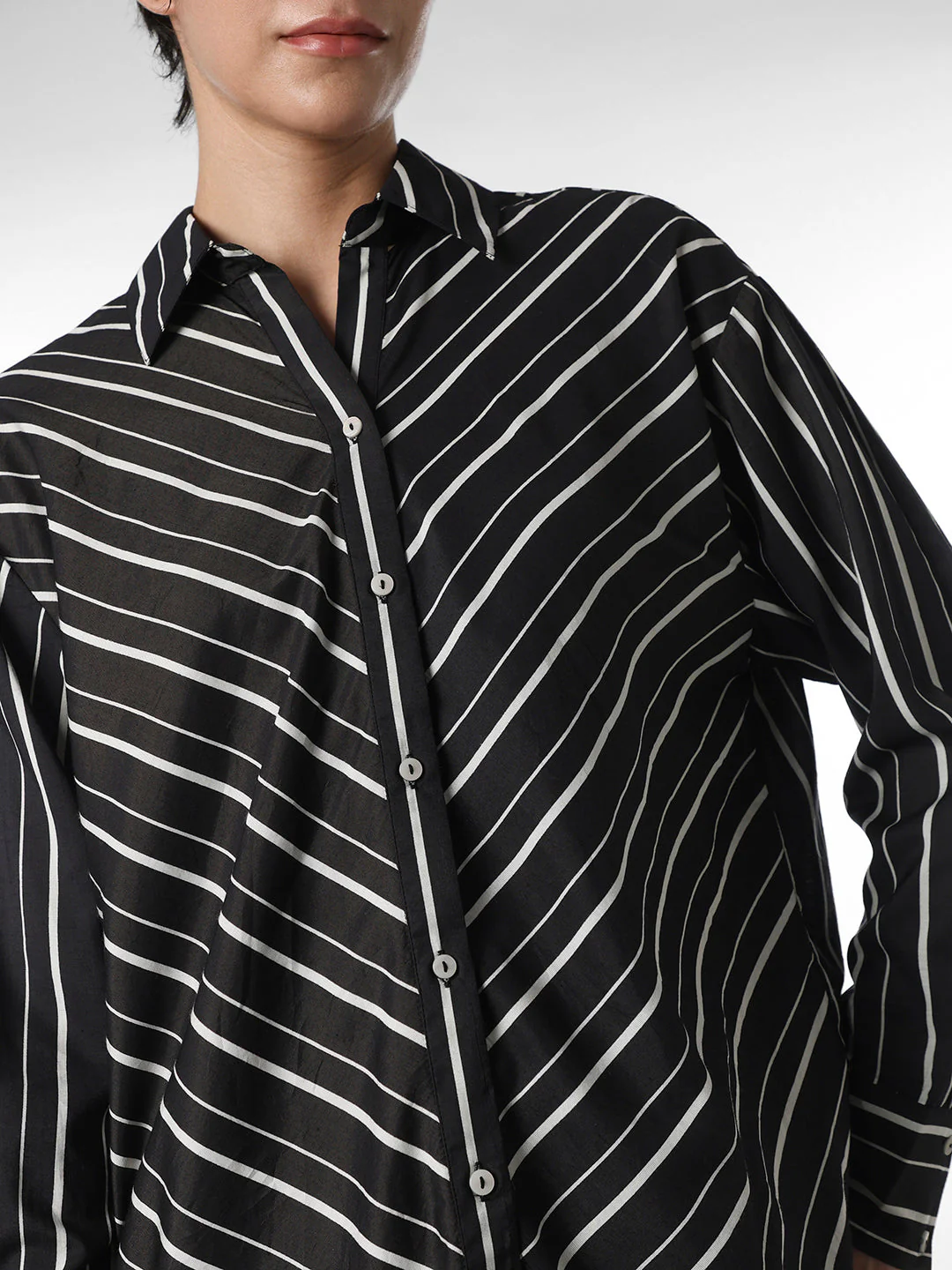 Black Striped Shirt - Image 4