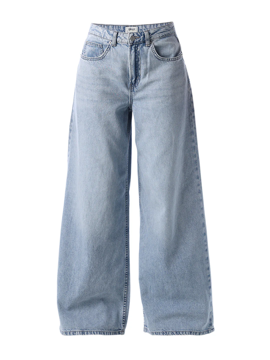 Light Blue Wide Leg Jeans - Image 6