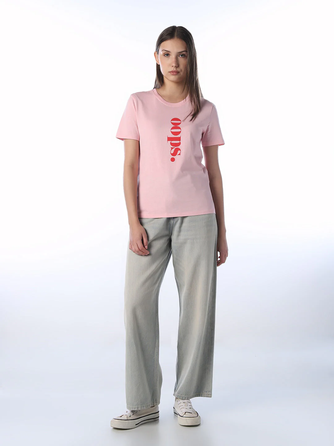 Pink Printed T-shirt - Image 2