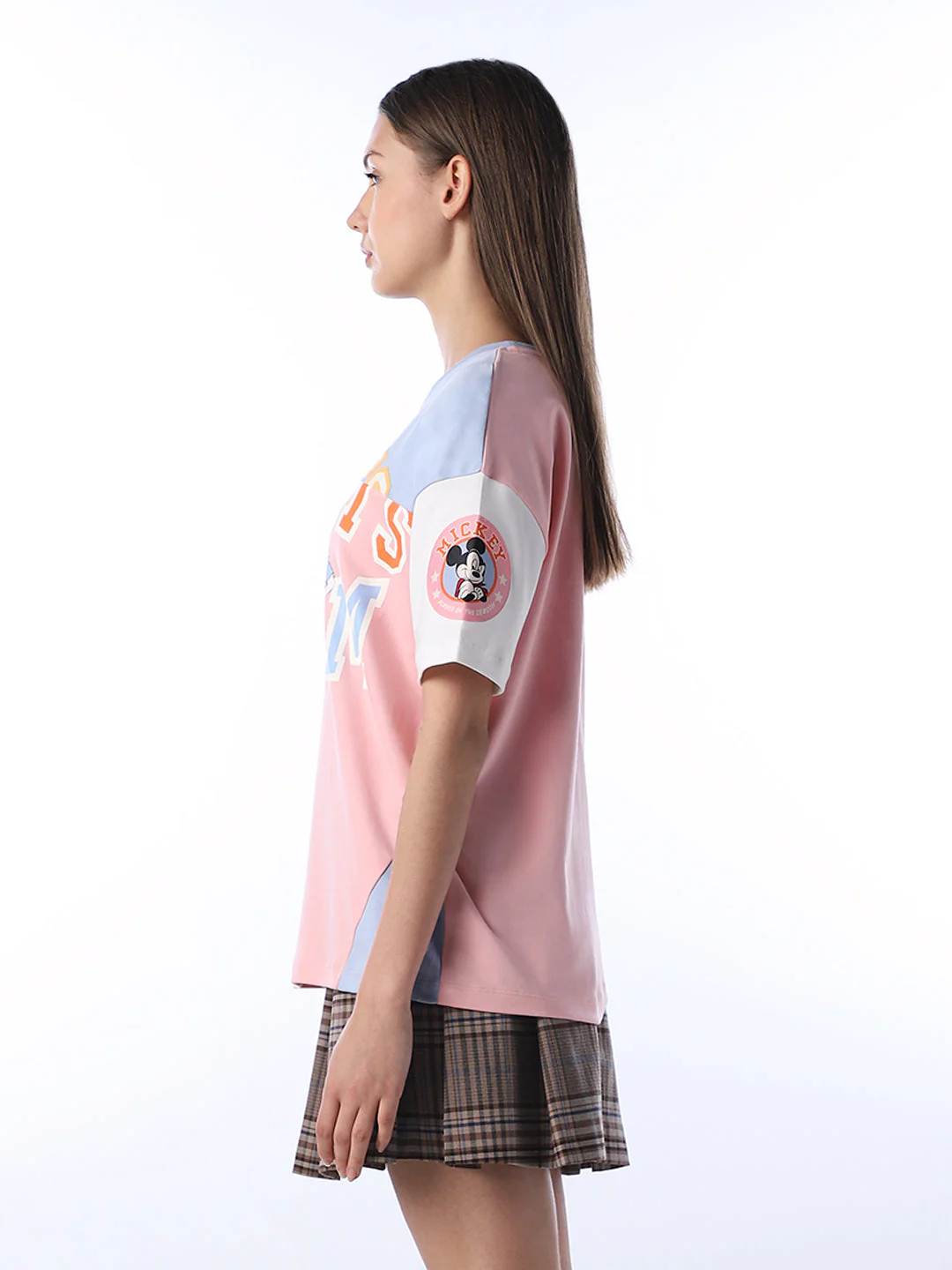 Mickey Mouse Colourblocked T-shirt - Image 5