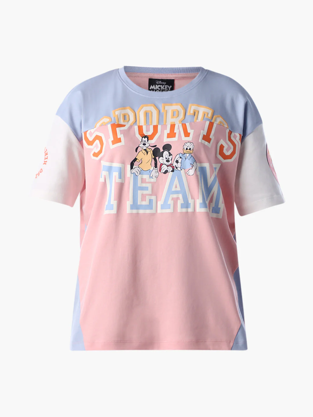 Mickey Mouse Colourblocked T-shirt - Image 7