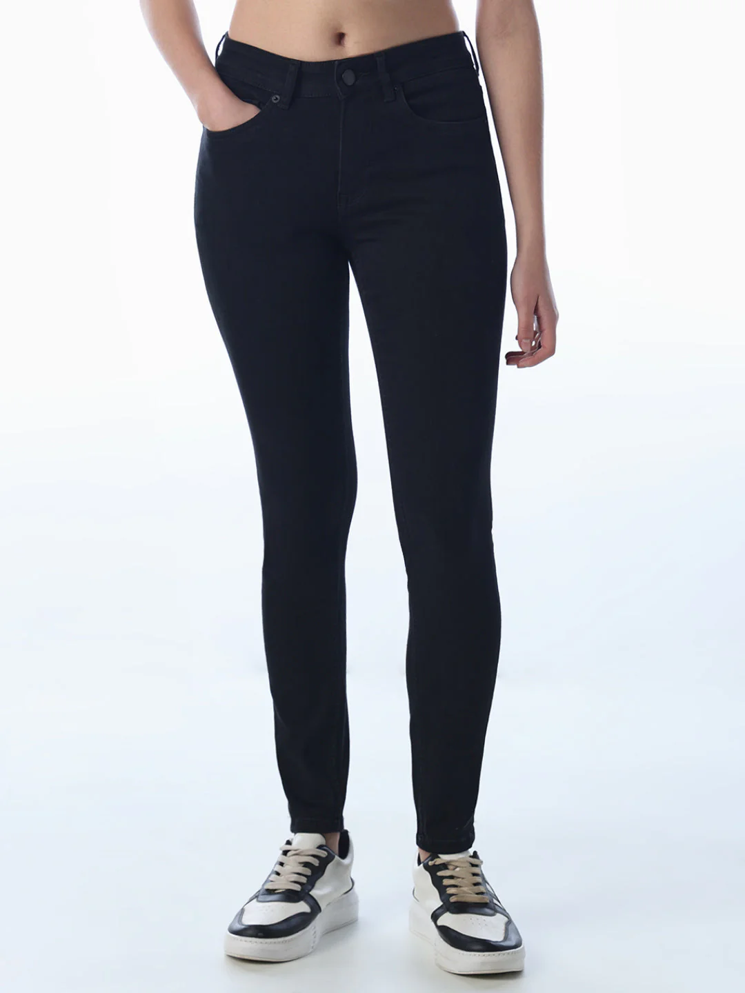 Mid Rise Skinny Jeans - Image 2
