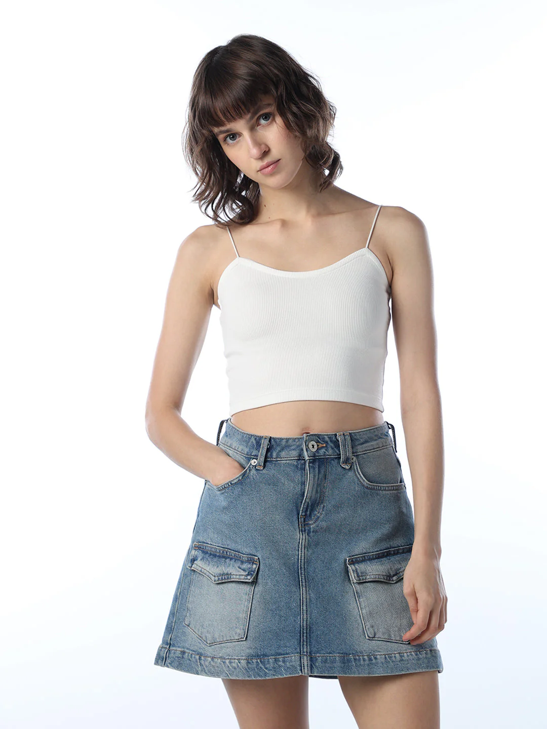 Ribbed Cami Top - Image 3